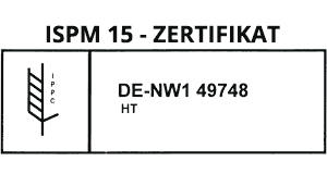 ISPM 15 Zertifikat